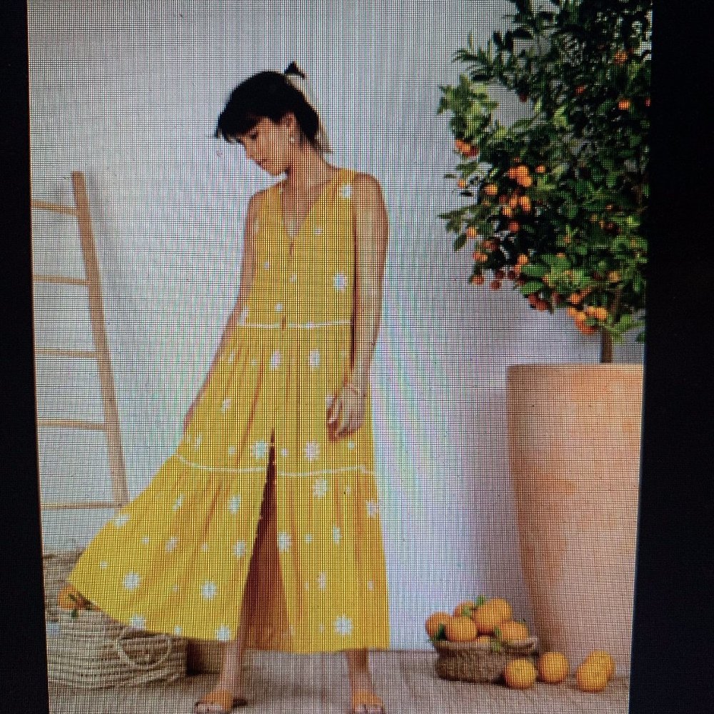 Sundress, LUMIERE CURCUMA / COCONUT DAISIES